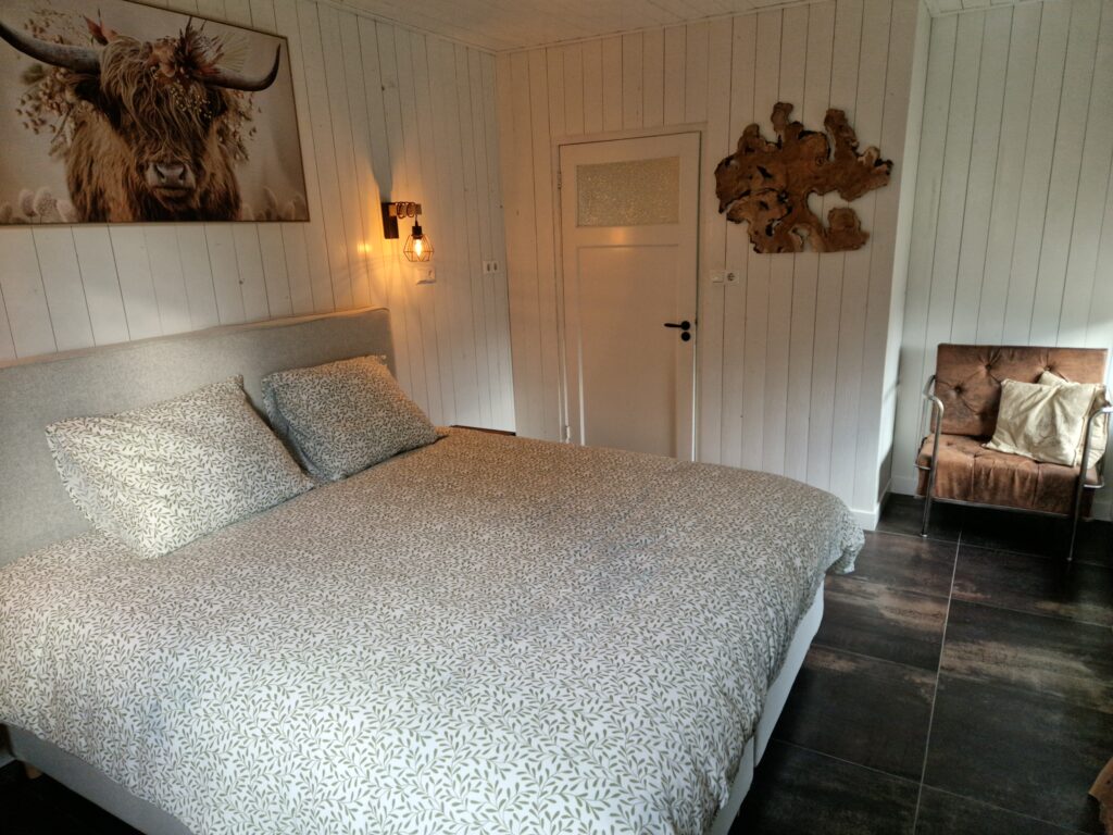 Slaapkamer vakantiehuis Vinlie
